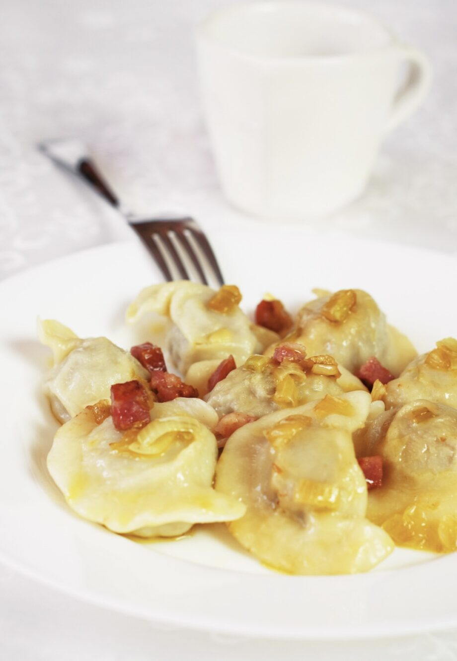 Vareniki with potatoes and bacon (950gr)