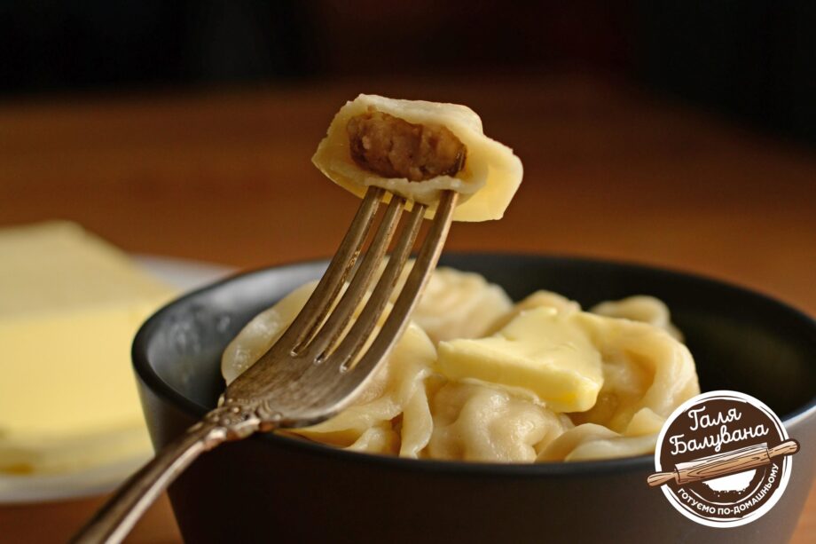 Dumplings with veal