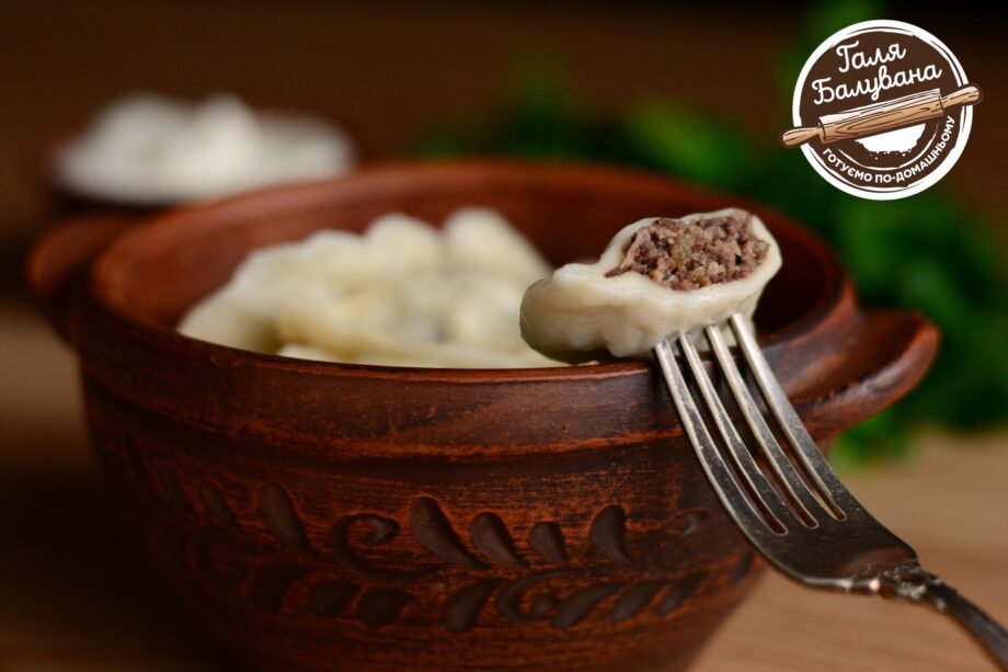Vareniki with liver