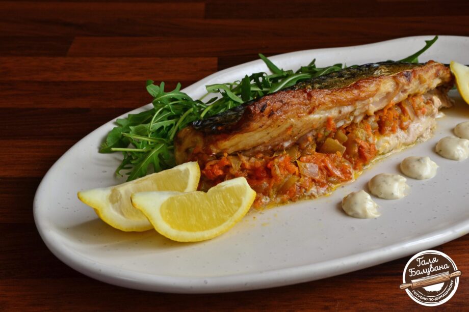 Stuffed mackerel (1pc)